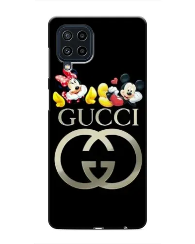 Чехол для Samsung Galaxy M32 с картинкой «Gucci — герои Disney»
