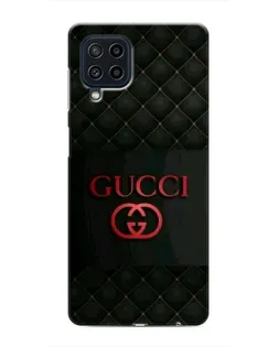Чехол для Samsung Galaxy M32 с картинкой «Gucci — стеганый черный»