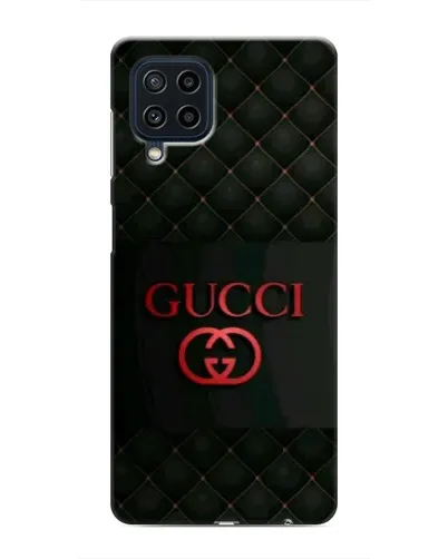 Чехол для Samsung Galaxy M32 с картинкой «Gucci — стеганый черный»