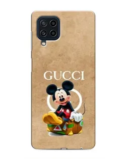 Чехол для Samsung Galaxy M32 с картинкой «Микки Маус Gucci — крафт»