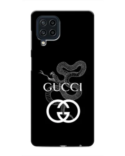 Чехол для Samsung Galaxy M32 с картинкой «Gucci — серебряная змея»