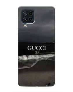 Чехол для Samsung Galaxy M32 с картинкой «Gucci — морской прибой»