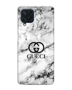 Чехол для Samsung Galaxy M32 с картинкой «Gucci — мраморный шик»