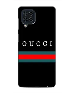 Чехол для Samsung Galaxy M32 с картинкой «Gucci — красный пояс»