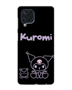 Чехол для Samsung Galaxy M32 с картинкой «Kuromi — черный минимализм» Чехол для Samsung Galaxy M32 с картинкой «Kuromi — черный минимализм»