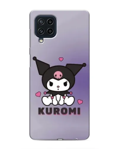 Чехол для Samsung Galaxy M32 с картинкой «Kuromi — фиолетовый арт»