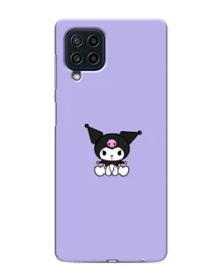 Чехол для Samsung Galaxy M32 с картинкой «Kuromi — фиолетовый минимализм» Чехол для Samsung Galaxy M32 с картинкой «Kuromi — фиолетовый минимализм»