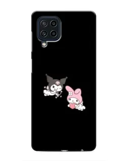Чехол для Samsung Galaxy M32 с картинкой «My Melody и Kuromi» Чехол для Samsung Galaxy M32 с картинкой «My Melody и Kuromi»