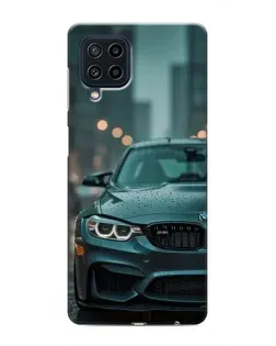 Чохол для Samsung Galaxy M32 з картинкою «BMW у вогнях міста»
