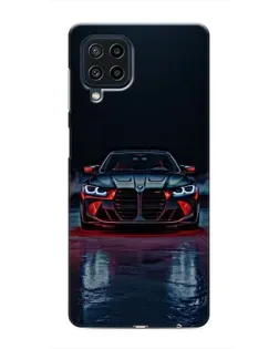 Чохол для Samsung Galaxy M32 з картинкою «BMW на мокрій дорозі»
