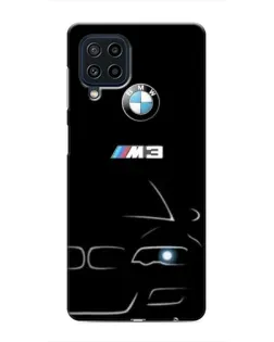 Чохол для Samsung Galaxy M32 з картинкою «Мінімалістичний принт BMW M3»