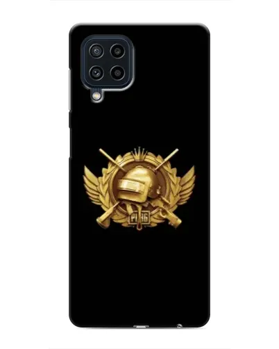 Чехол для Samsung Galaxy M32 с картинкой «PUBG — оранжевый градиент» Чехол для Samsung Galaxy M32 с картинкой «PUBG — оранжевый градиент»