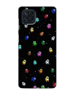 Чехол для Samsung Galaxy M32 с картинкой «Экипаж Among Us»