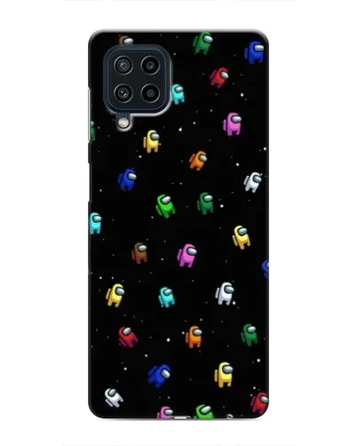 Чехол для Samsung Galaxy M32 с картинкой «Экипаж Among Us»