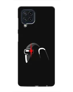 Чехол для Samsung Galaxy M32 с картинкой «Among Us шлем»