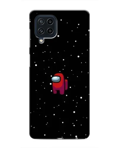 Чехол для Samsung Galaxy M32 с картинкой «Красный Among Us»