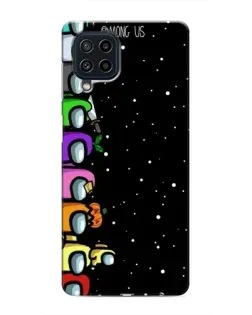 Чехол для Samsung Galaxy M32 с картинкой «Команда Among Us»