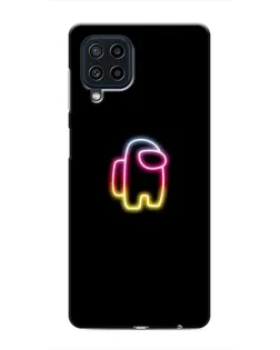 Чехол для Samsung Galaxy M32 с картинкой «Among Us градиент»