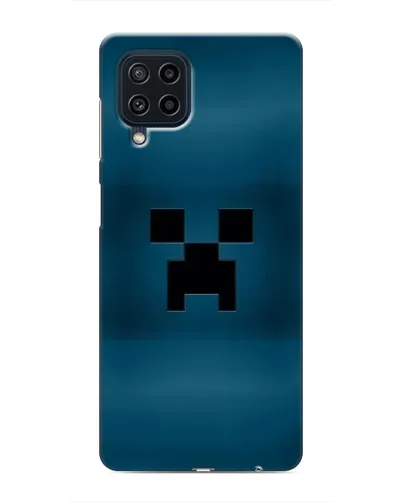 Чехол для Samsung Galaxy M32 с картинкой «Крипер текстура»