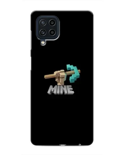 Чехол для Samsung Galaxy M32 с картинкой «Алмазная кирка»