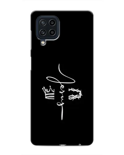 Чохол для Samsung Galaxy M32 з картинкою «Король Слави Jesus»