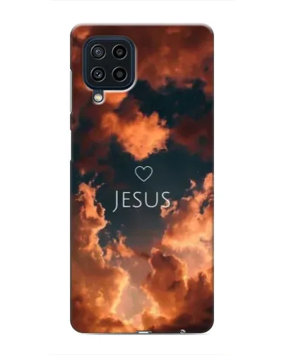 Чохол для Samsung Galaxy M32 з картинкою «Сяйво Імені Jesus»