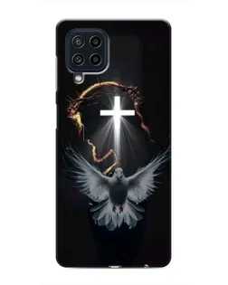 Чохол для Samsung Galaxy M32 з картинкою «Голуб та Світло»