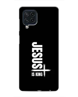Чохол для Samsung Galaxy M32 з картинкою «Вертикаль віри Jesus»