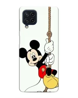Чехол для Samsung Galaxy M32 с картинкой «Mickey на канате»