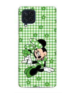 Чохол для Samsung Galaxy M32 з картинкою «Mickey в клітинку»