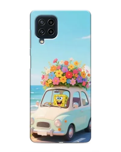 Чехол для Samsung Galaxy M32 с картинкой «Автомобильное путешествие»