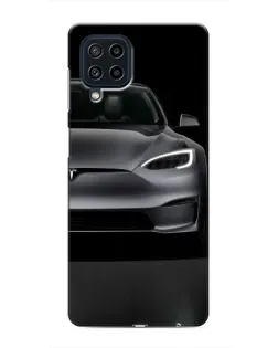 Чехол для Samsung Galaxy M32 с картинкой «Tesla Model S Look»