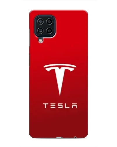 Чехол для Samsung Galaxy M32 с картинкой «Tesla Red Classic»