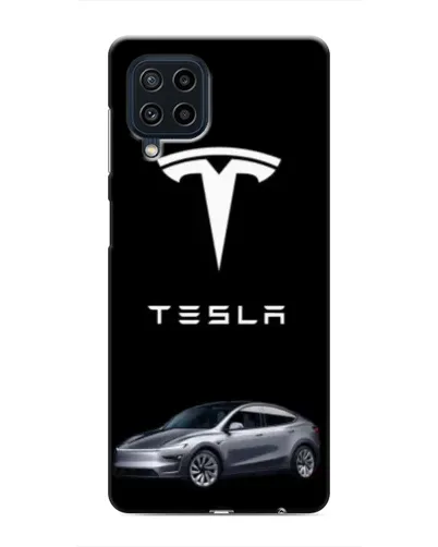 Чехол для Samsung Galaxy M32 с картинкой «Tesla Model Y»