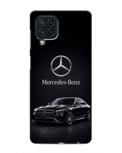 Чехол для Samsung Galaxy M32 с картинкой «Mercedes — решетка радиатора»