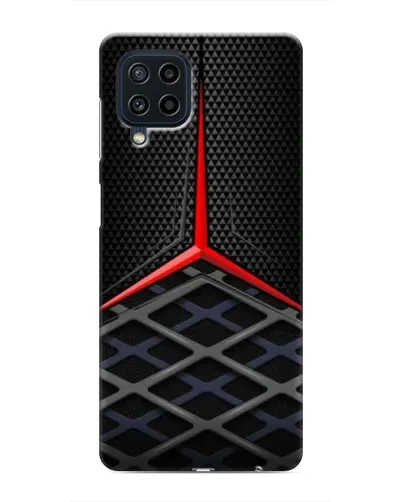 Чохол для Samsung Galaxy M32 з картинкою «Mercedes Carbon Grid»