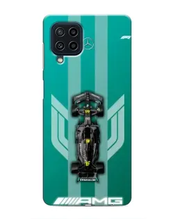 Чехол для Samsung Galaxy M32 с картинкой «Mercedes AMG Petronas»