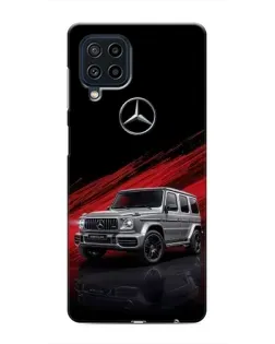 Чехол для Samsung Galaxy M32 с картинкой «Mercedes G-Class красный»