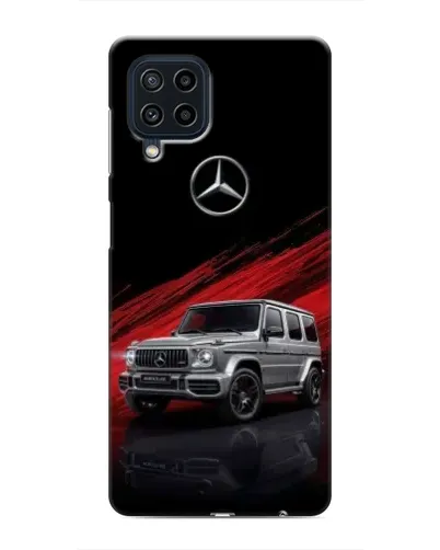 Чохол для Samsung Galaxy M32 з картинкою «Mercedes G-Class червоний»