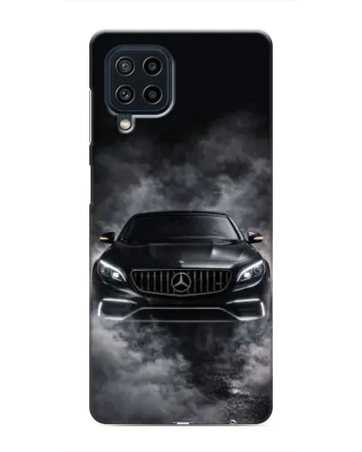 Чохол для Samsung Galaxy M32 з картинкою «Mercedes у диму»