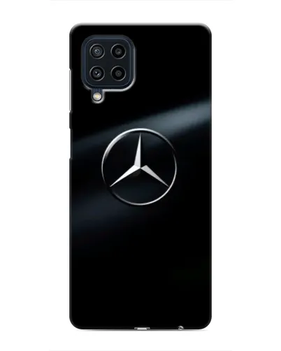 Чохол для Samsung Galaxy M32 з картинкою «Mercedes на металі»