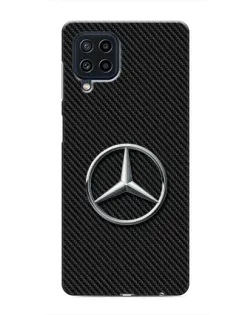 Чехол для Samsung Galaxy M32 с картинкой «Карбоновый Mercedes стиль»
