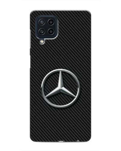 Чохол для Samsung Galaxy M32 з картинкою «Карбоновий Mercedes стиль»