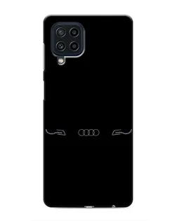Чехол для Samsung Galaxy M32 с картинкой «Audi — световой подпись»