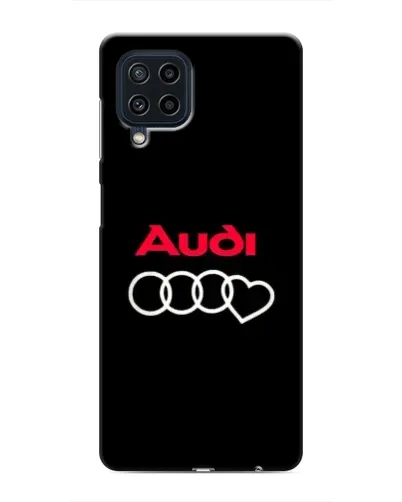 Чохол для Samsung Galaxy M32 з картинкою «Логотип Audi Heart»