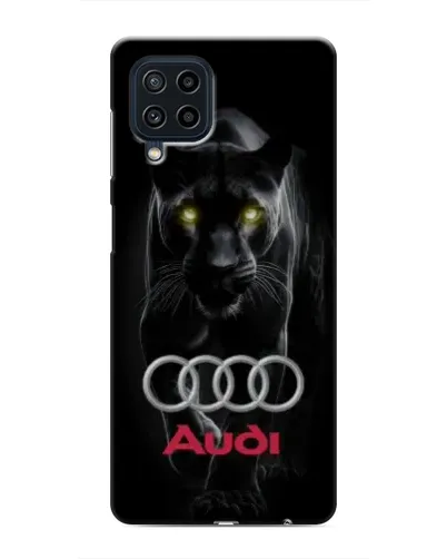 Чохол для Samsung Galaxy M32 з картинкою «Пантера та Audi»