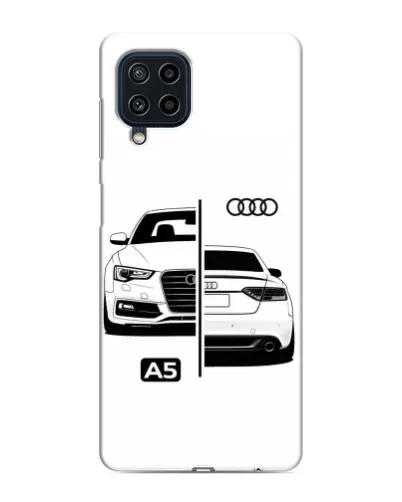 Чохол для Samsung Galaxy M32 з картинкою «Audi — контрастний дизайн»