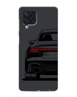 Чехол для Samsung Galaxy M32 с картинкой «Задняя часть Audi — арт»