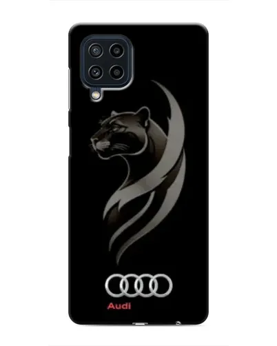 Чохол для Samsung Galaxy M32 з картинкою «Графіка — пантера та Audi»