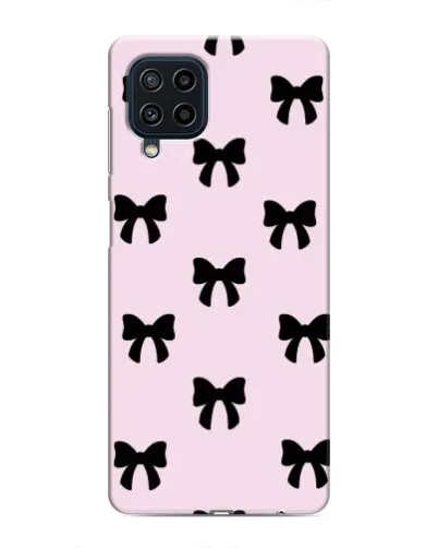 Чохол для Samsung Galaxy M32 з картинкою «Чорні банти Coquette» Чохол для Samsung Galaxy M32 з картинкою «Чорні банти Coquette»